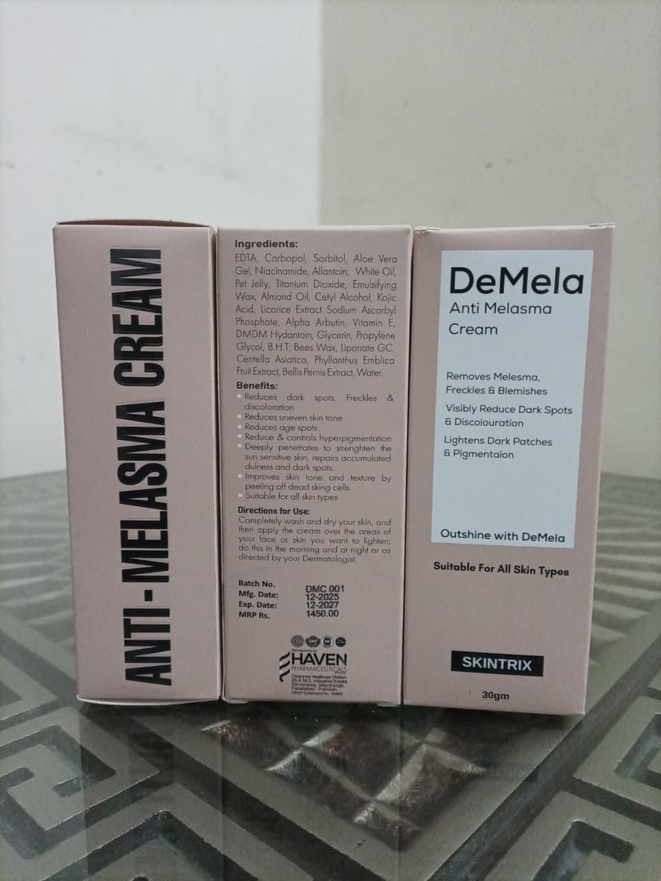 DeMela Anti Melasma Cream